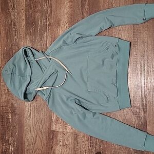 Ampersand Ave Hooded Sweatshirt Blue Small